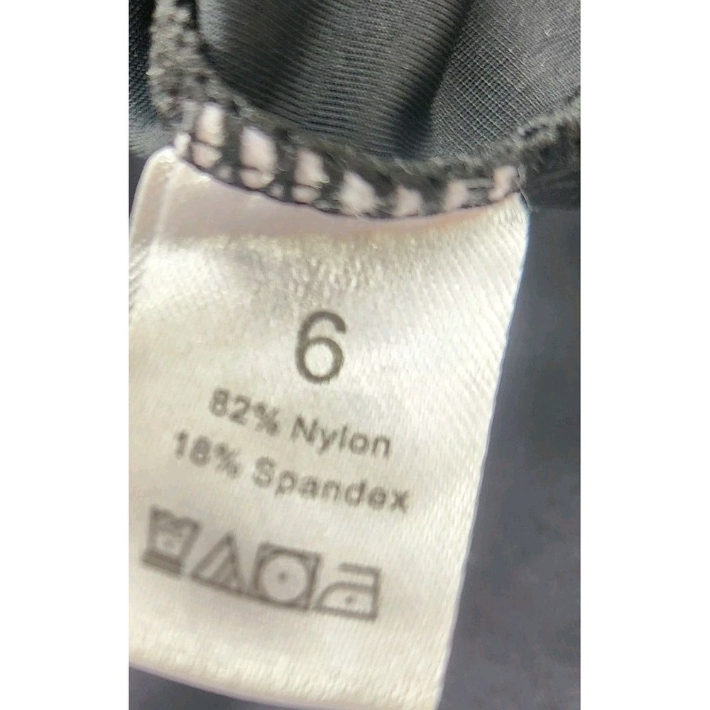 NWT Upopby Swimwear Womens 6 Black Padded Push Up One Piece Tummy Control‎ - Picture 4 of 8